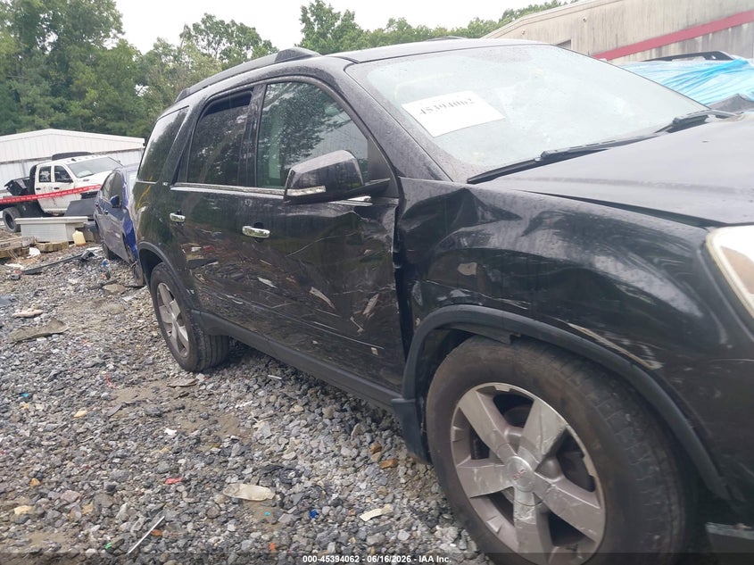 2010 GMC ACADIA SPORT UTILITY VEHICLE 3.6L V-6 DI, DOHC, VVT, 288HP