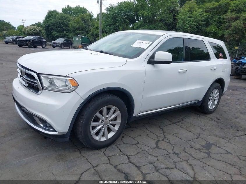 Vin: 1c4rdhag1fc800903, lot: 45892067, dodge durango sxt 20152