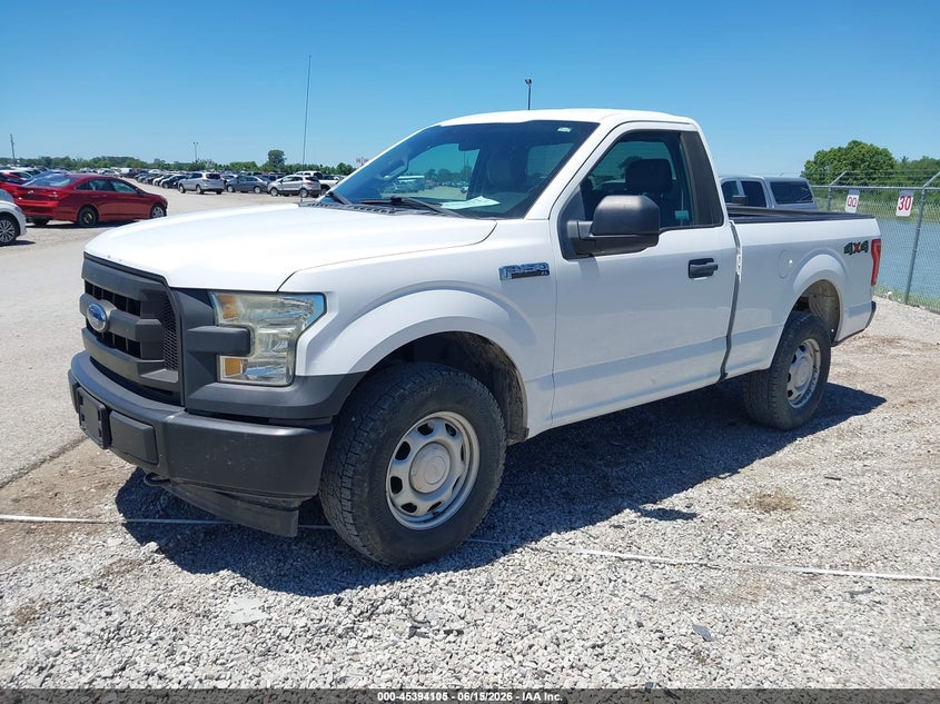 Vin: 1ftmf1e82hkc00964, lot: 45892108, ford f-150 xl 20172
