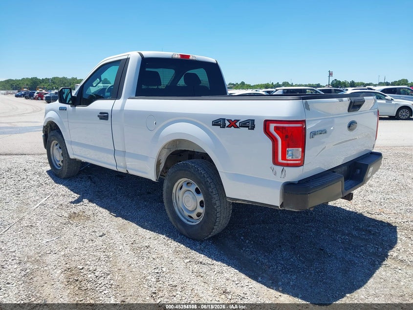Vin: 1ftmf1e82hkc00964, lot: 45892108, ford f-150 xl 20173