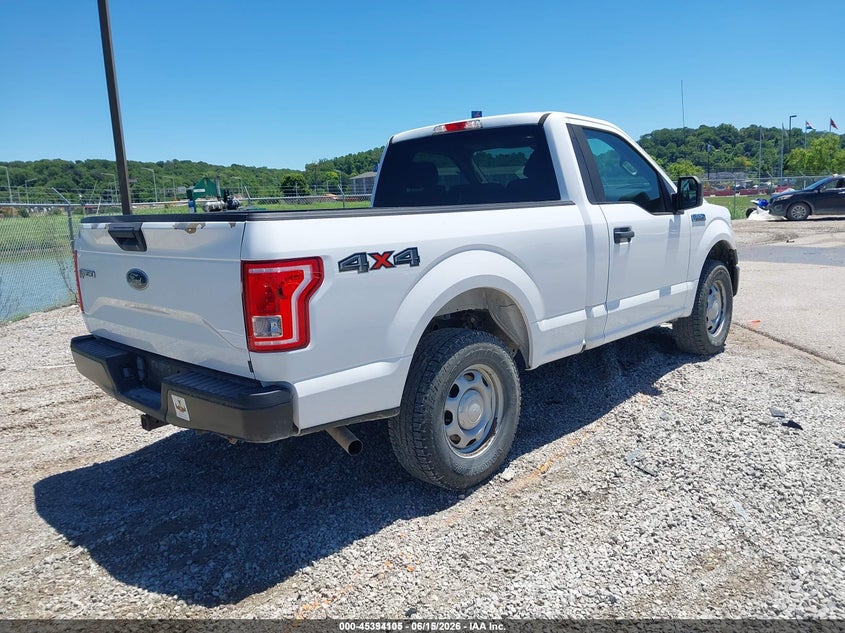 Vin: 1ftmf1e82hkc00964, lot: 45892108, ford f-150 xl 20174