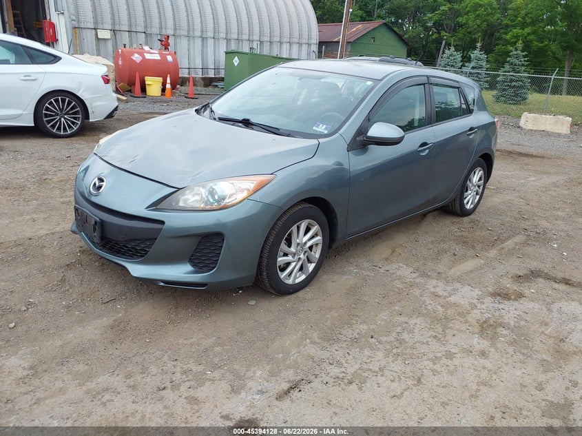 Vin: jm1bl1l81c1542648, lot: 45892131, mazda mazda3 i touring 20122