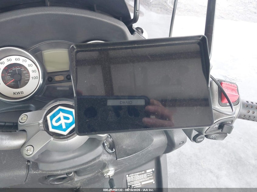 2009 Piaggio Mp3 500 VIN: ZAPM610X495001914 Lot: 45394130