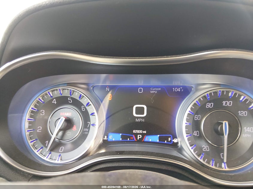 CHRYSLER 300 2020 VIN 2C3CCAEG4LH108786