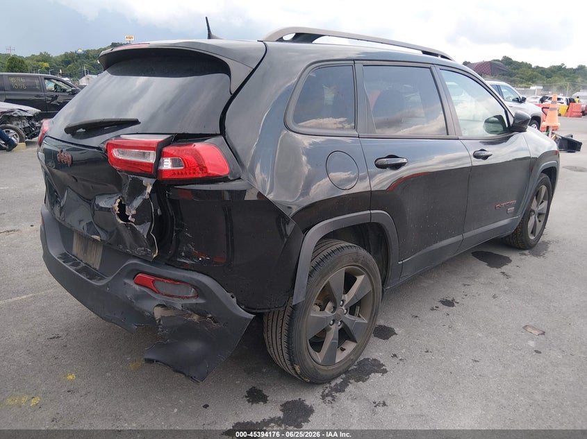 2016 JEEP CHEROKEE auction photo 4