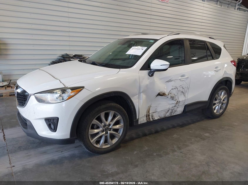 Vin: jm3ke4dy3f0554165, lot: 45892181, mazda cx-5 grand touring 20152