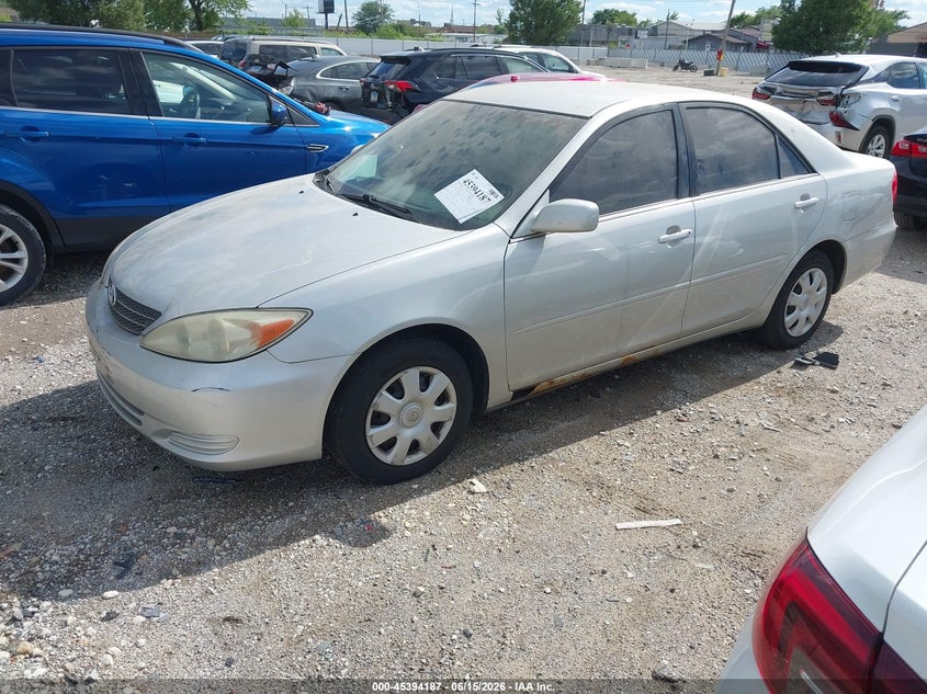 2003 Toyota Camry Le 4T1BE32K33U697019 photo 1