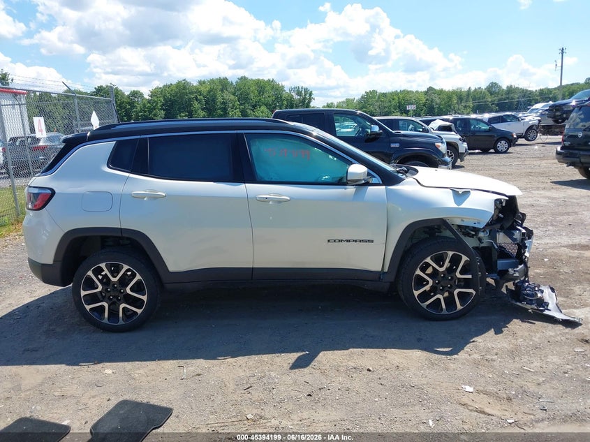 2018 Jeep Compass Limited 4X4 VIN: 3C4NJDCB0JT238412 Lot: 45394199