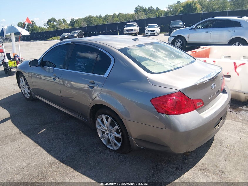 2009 INFINITI G37X auction photo 3