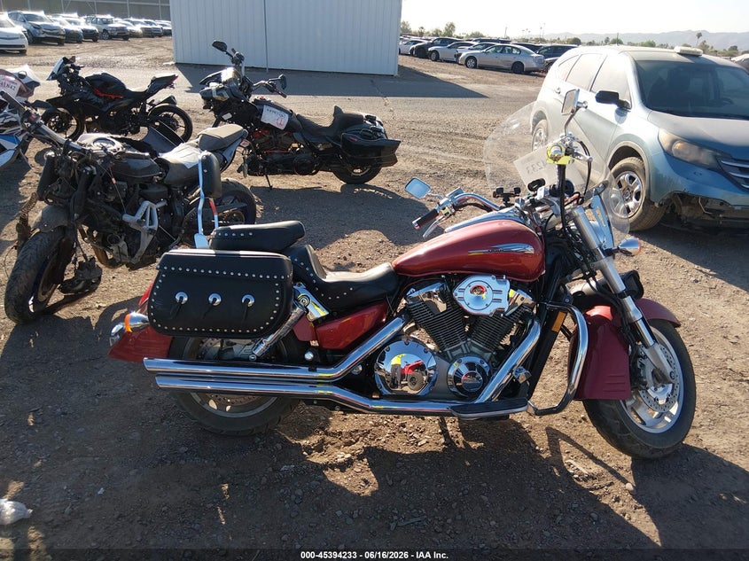 2003 Honda Vtx1800 R VIN: 1HFSC49023A104911 Lot: 45394233