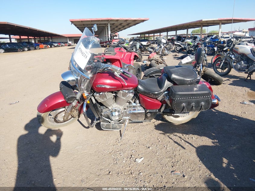 2003 Honda Vtx1800 R VIN: 1HFSC49023A104911 Lot: 45394233