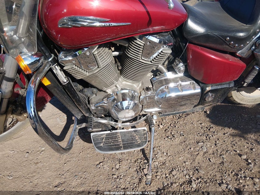 2003 Honda Vtx1800 R VIN: 1HFSC49023A104911 Lot: 45394233
