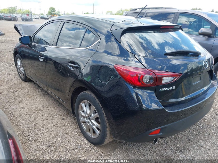 Vin: jm1bm1k71g1323605, lot: 45892251, mazda mazda3 i sport 20163