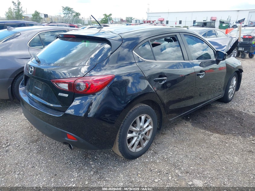 Vin: jm1bm1k71g1323605, lot: 45892251, mazda mazda3 i sport 20164