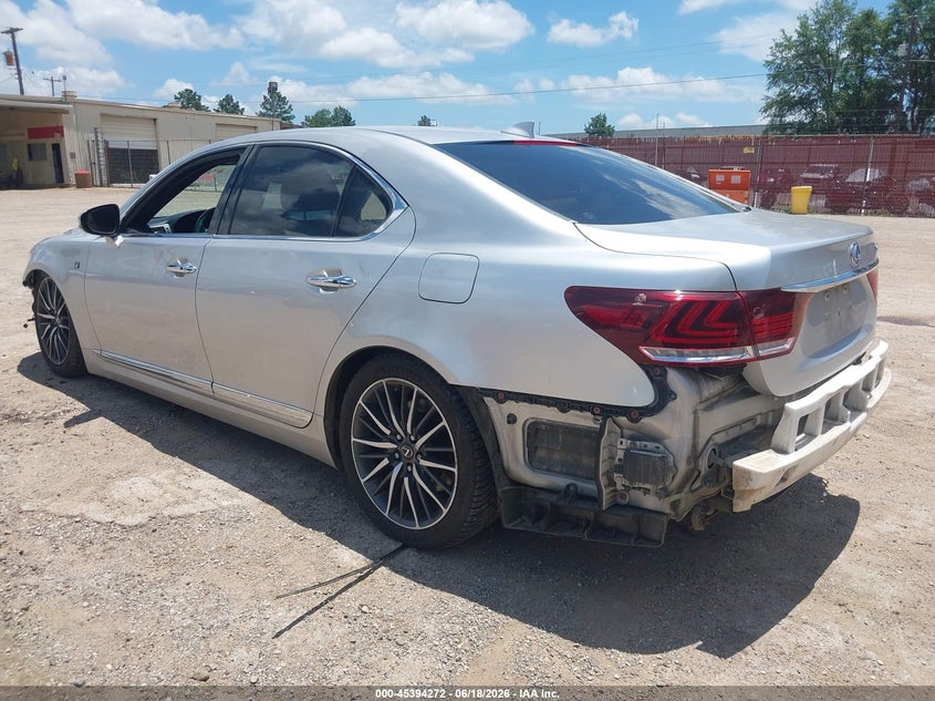 Vin: jthbl5ef1e5132123, lot: 45892275, lexus ls 460 20143
