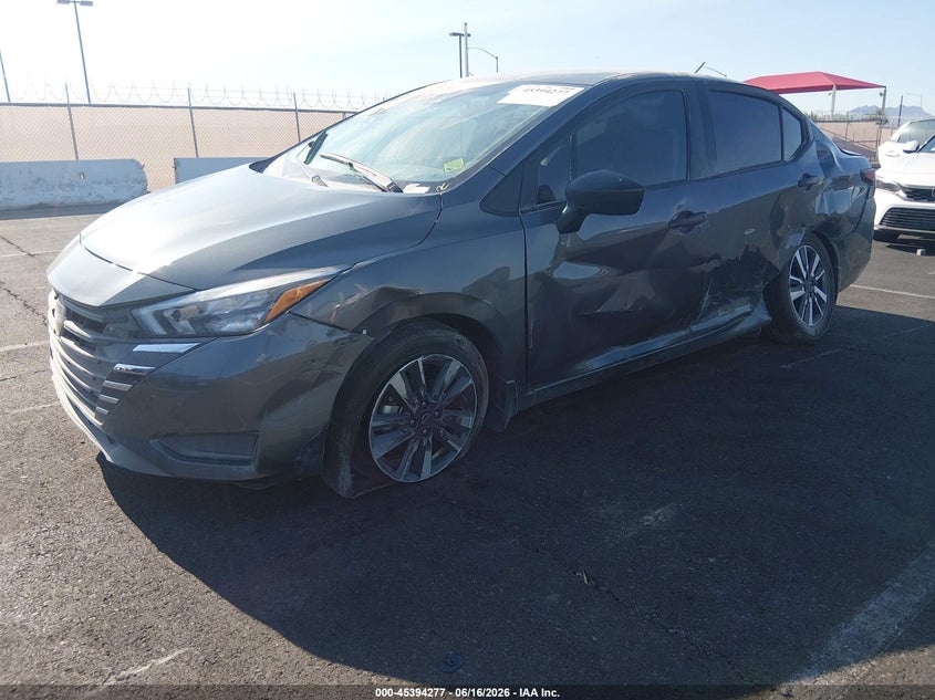 Vin: 3n1cn8dv9sl848860, lot: 45892280, nissan versa 1.6 s 20252