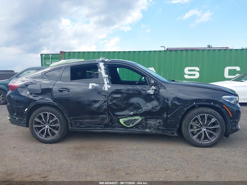 2023 BMW X6 xDrive40I VIN: 5UXCY6C07P9R02878 Lot: 45394327