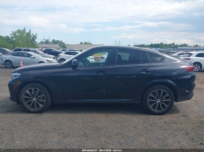 2023 BMW X6 xDrive40I VIN: 5UXCY6C07P9R02878 Lot: 45394327
