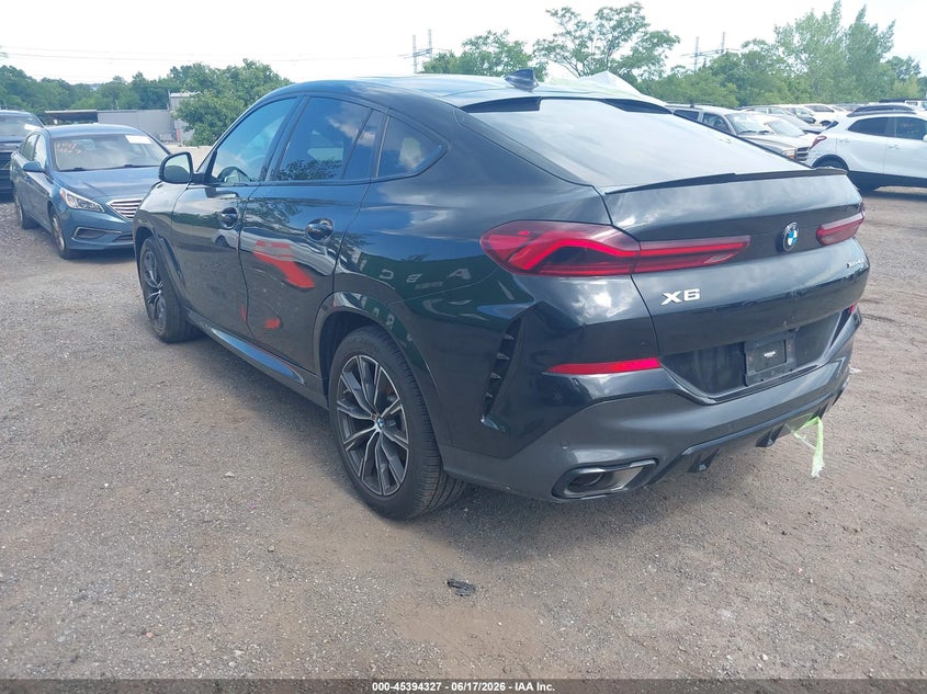 Vin: 5uxcy6c07p9r02878, lot: 45892330, bmw x6 xdrive40i 20233