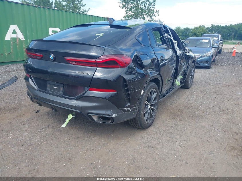 Vin: 5uxcy6c07p9r02878, lot: 45892330, bmw x6 xdrive40i 20234