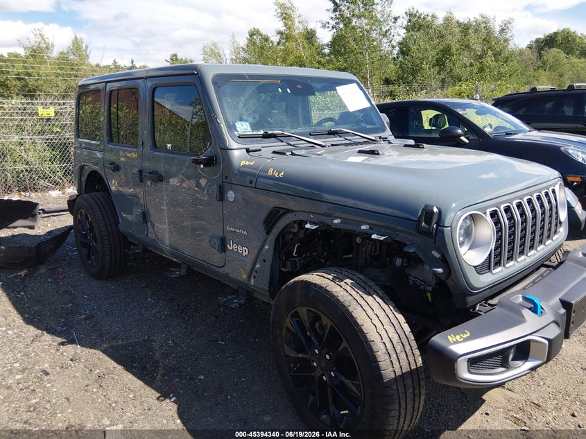 2024 Jeep Wrangler 4Xe Sahara 4Xe VIN: 1C4RJXP68RW295284 Lot: 45394340