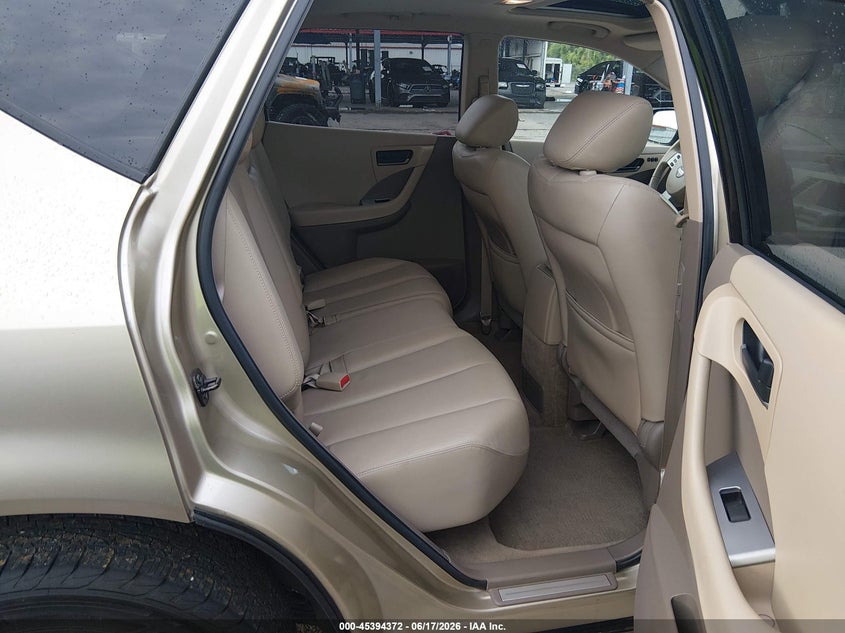 2005 Nissan Murano Sl VIN: JN8AZ08T85W331460 Lot: 45394372