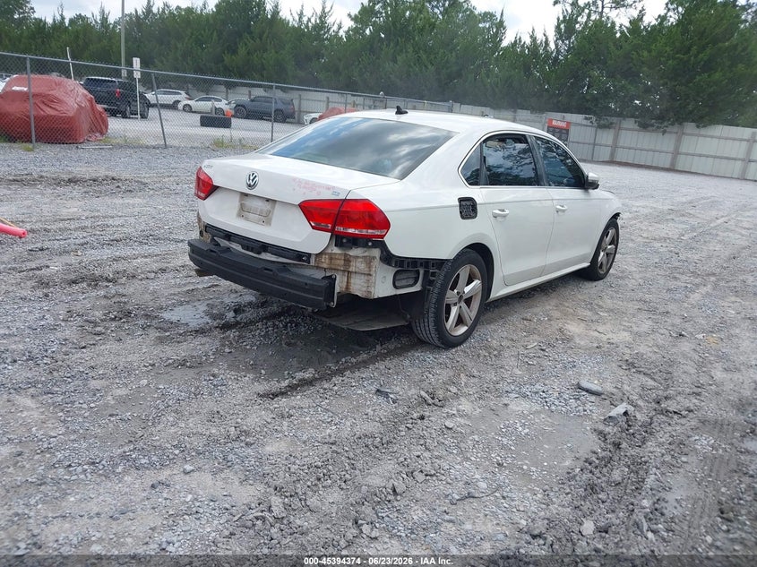 2013 VOLKSWAGEN PASSAT auction photo 4