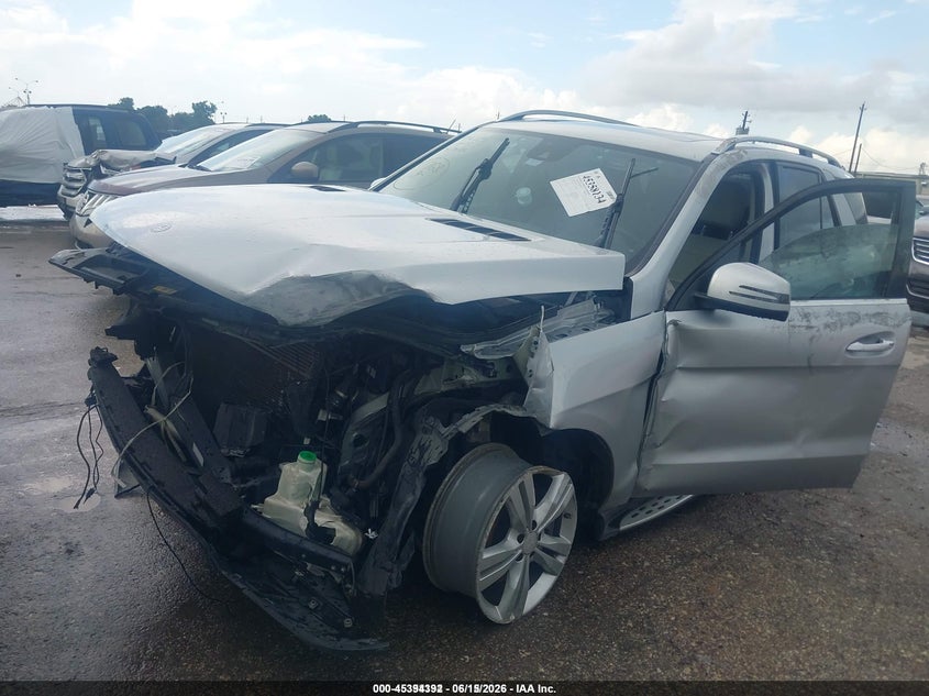 2013 Mercedes-Benz Ml 350 4JGDA5JB2DA155396 photo 1