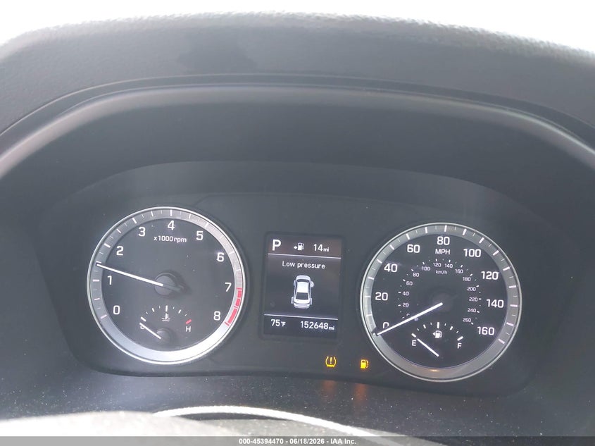 2019 Hyundai Sonata Se VIN: 5NPE24AF9KH747192 Lot: 45394470