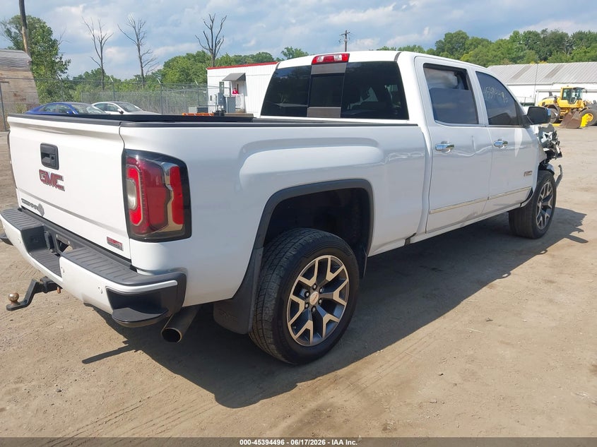 Vin: 3gtu2nec4gg288977, lot: 45892499, gmc sierra 1500 slt 20164