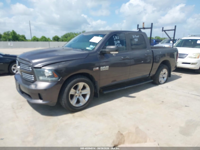 Vin: 1c6rr6mtxes430061, lot: 45892517, ram 1500 sport 20142