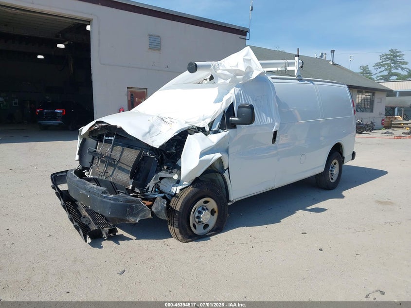 Vin: 1gcwgaff7h1351842, lot: 45892520, chevrolet express 2500 work van 20172