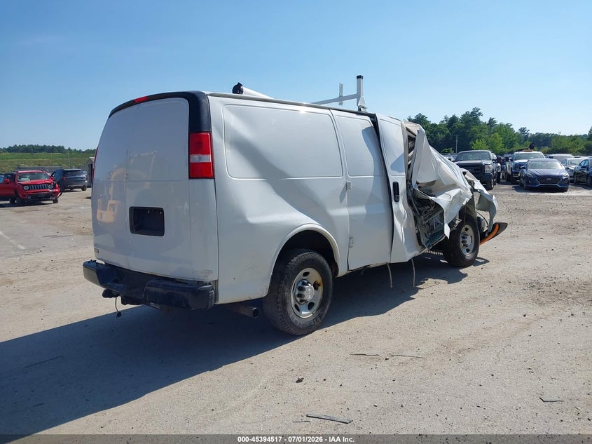 Vin: 1gcwgaff7h1351842, lot: 45892520, chevrolet express 2500 work van 20174