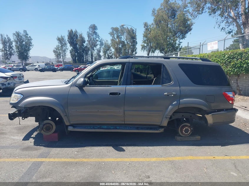 2003 Toyota Sequoia Sr5 V8 VIN: 5TDZT34A63S163725 Lot: 45394555