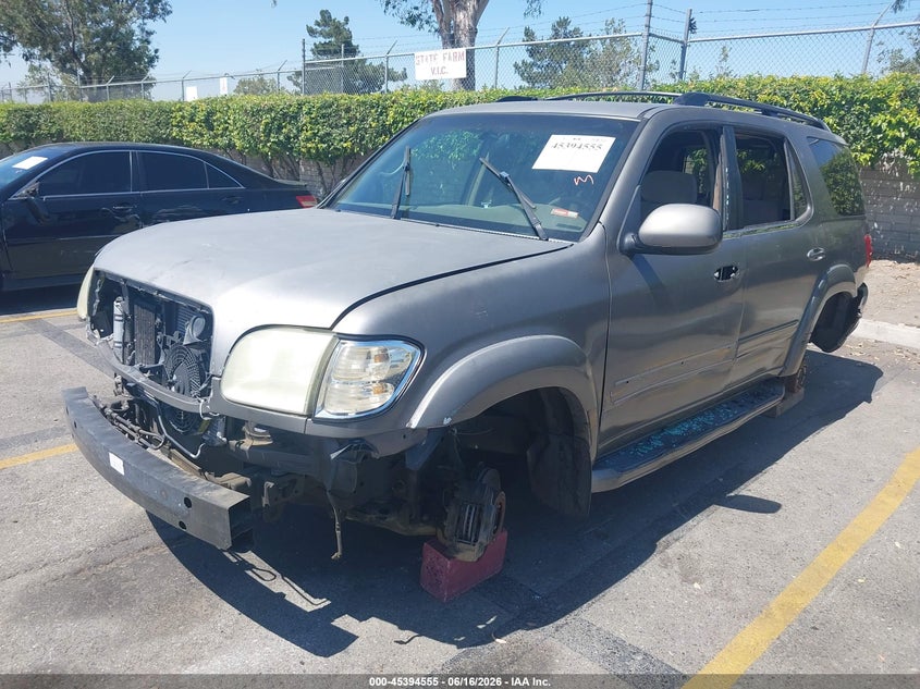 5TDZT34A63S163725 2003 TOYOTA SEQUOIA SR5 V8 photo 1