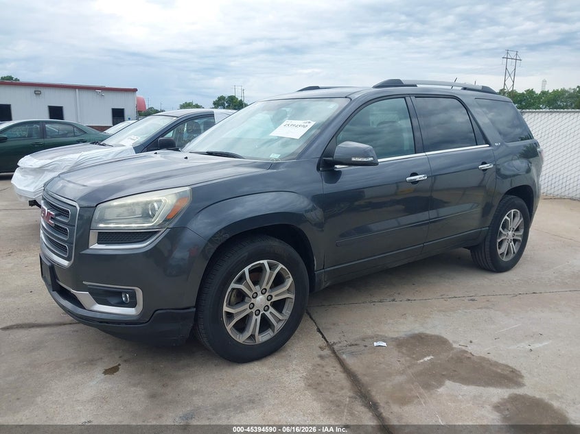 Vin: 1gkkrrkd8ej324130, lot: 45892593, gmc acadia slt-1 20142