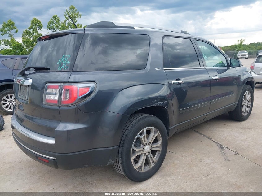 Vin: 1gkkrrkd8ej324130, lot: 45892593, gmc acadia slt-1 20144