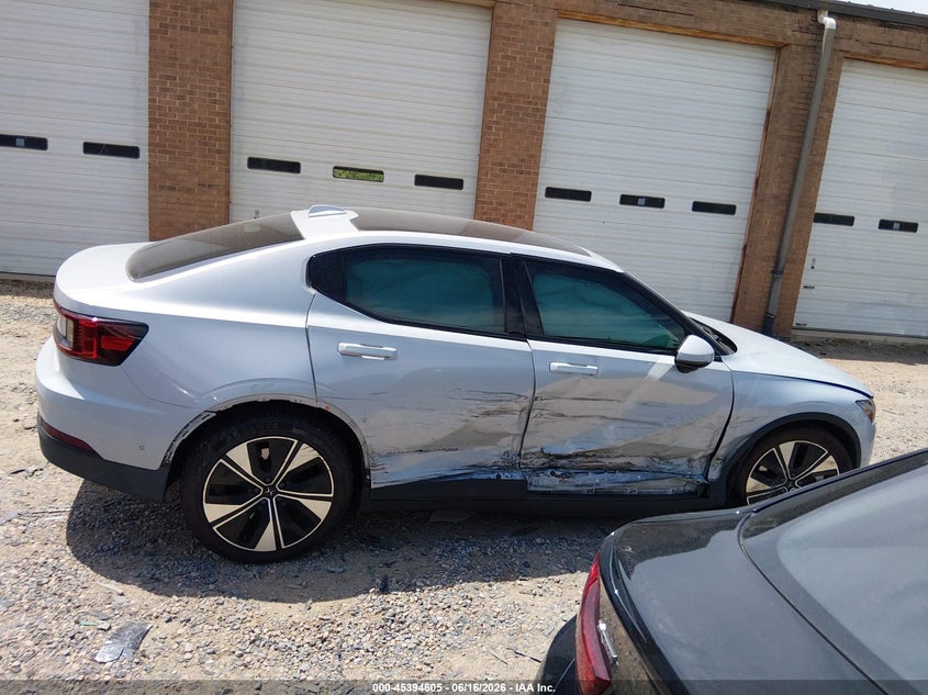 2024 Polestar 2 Long Range Dual Motor/Long Range Dual Motor Plus VIN: YSMFD3KA8RL238068 Lot: 45394605