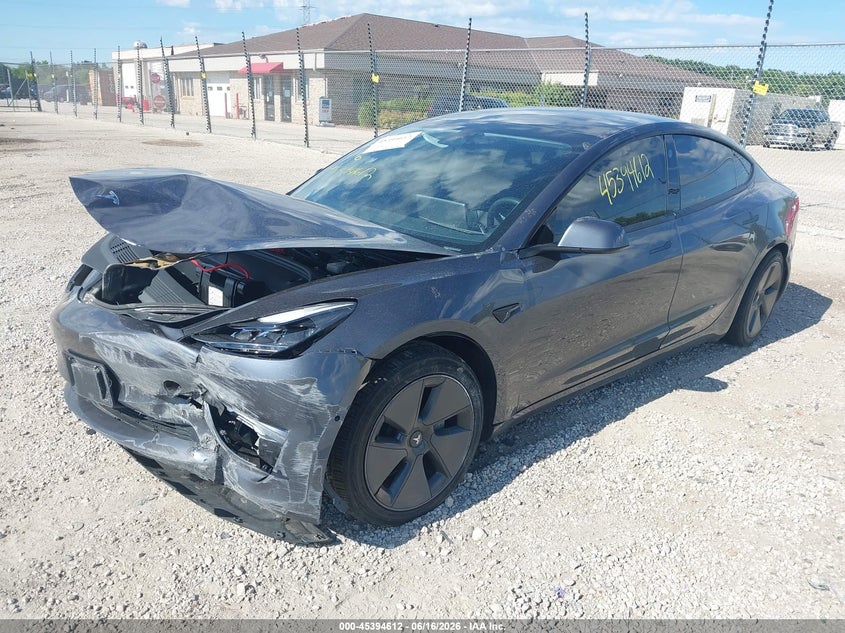 Vin: 5yj3e1ebxmf914956, lot: 45892615, tesla model 3 long range 20212