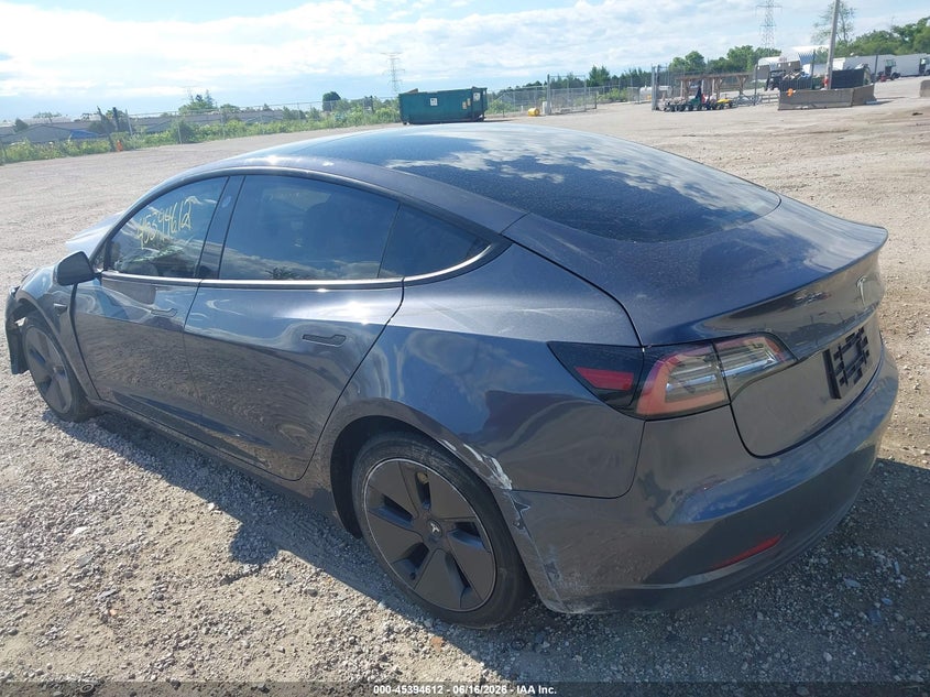 Vin: 5yj3e1ebxmf914956, lot: 45892615, tesla model 3 long range 20213