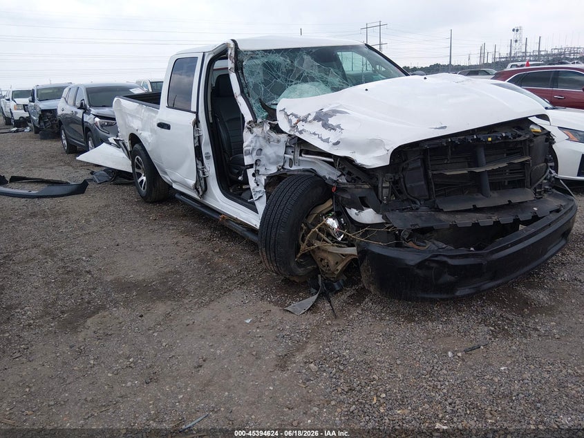 Vin: 1c6rr6ft9ms541101, lot: 45892627, ram 1500 classic tradesman  4x2 6'4 box 20211