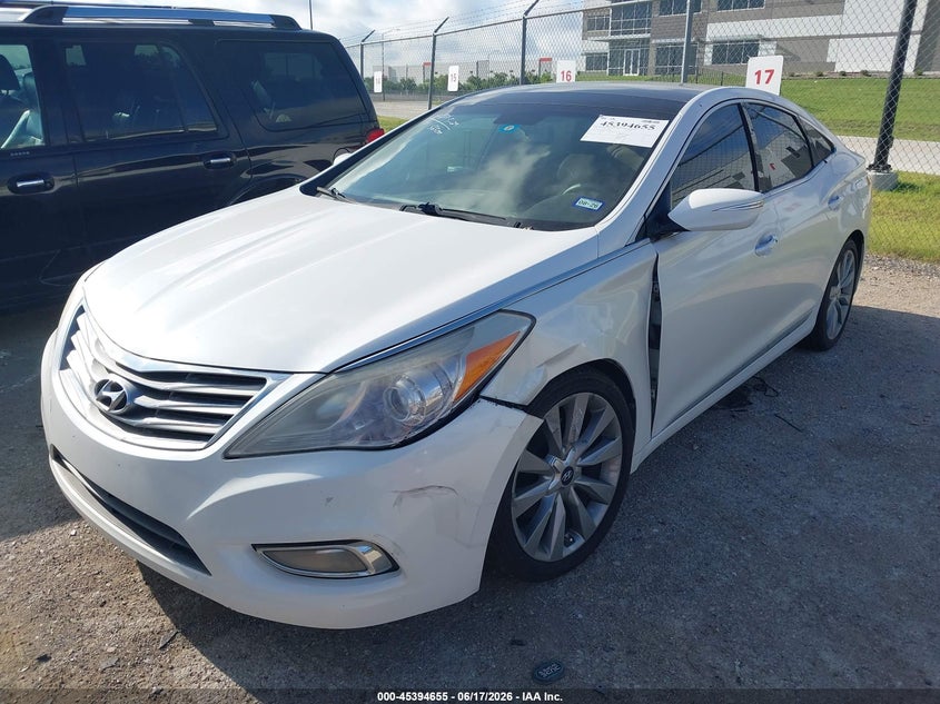 Vin: kmhfh4jg4ea388076, lot: 45892658, hyundai azera limited 20142