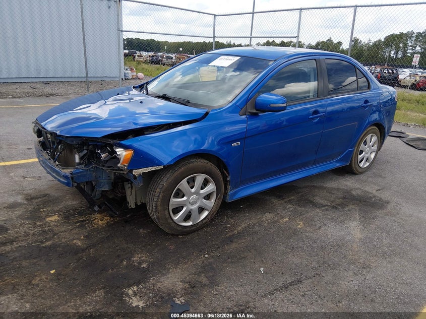 Vin: ja32u2fu3fu017698, lot: 45892666, mitsubishi lancer es 20152