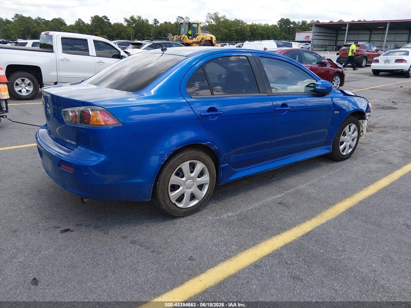 Vin: ja32u2fu3fu017698, lot: 45892666, mitsubishi lancer es 20154