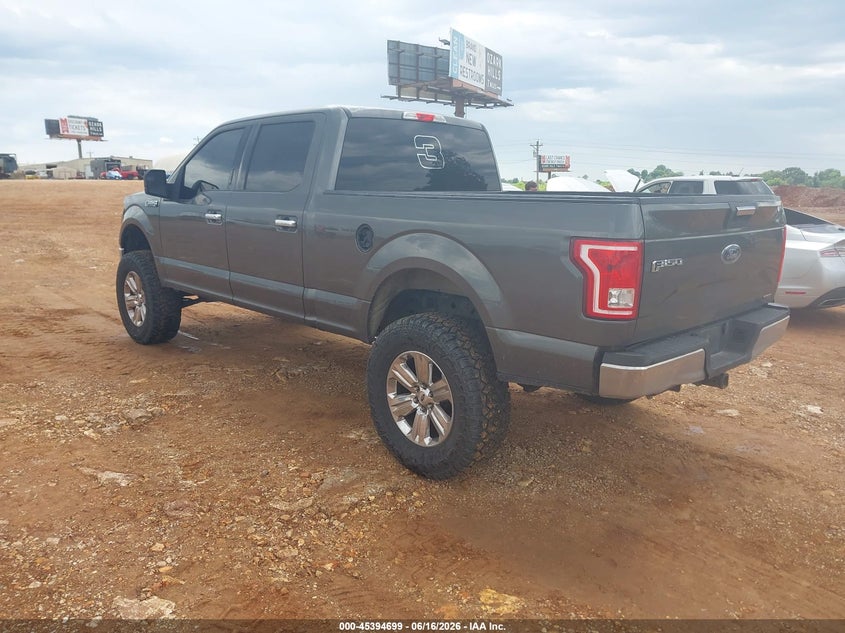 Vin: 1ftfw1ef6gke20176, lot: 45892702, ford f-150 xlt 20163