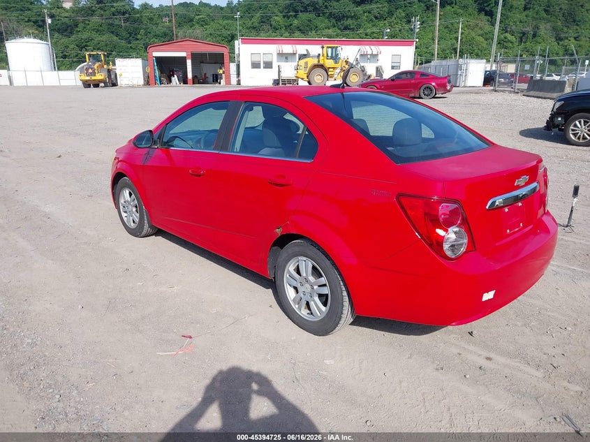 Vin: 1g1jc5sh3c4163503, lot: 45892729, chevrolet sonic 2lt 20123