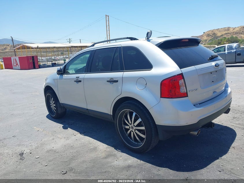 Vin: 2fmdk3gc7dbb58669, lot: 45892765, ford edge se 20133