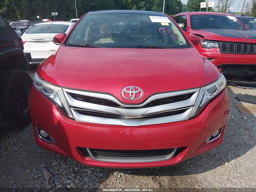 2015 Toyota Venza Limited V6 VIN: 4T3BK3BB5FU109562 Lot: 45394776
