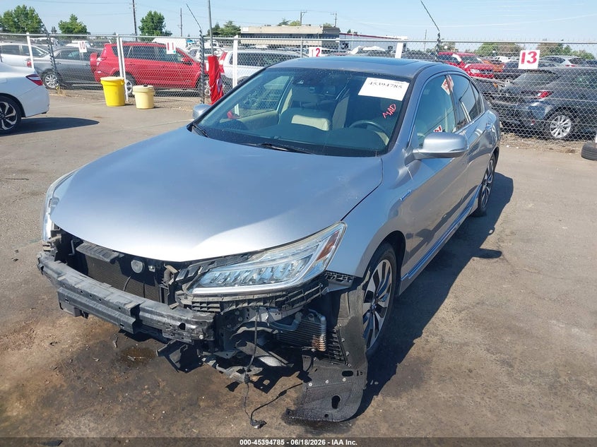 2017 Honda Accord Hybrid Touring JHMCR6F75HC016679 photo 1