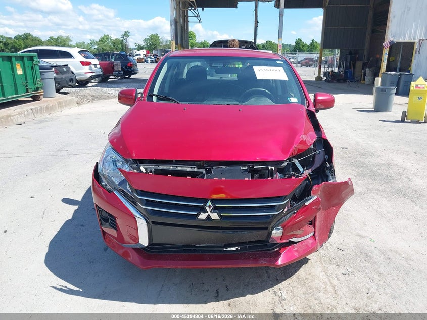 2023 MITSUBISHI MIRAGE SEDAN 1.2L I-3 DOHC, VVT, 78HP